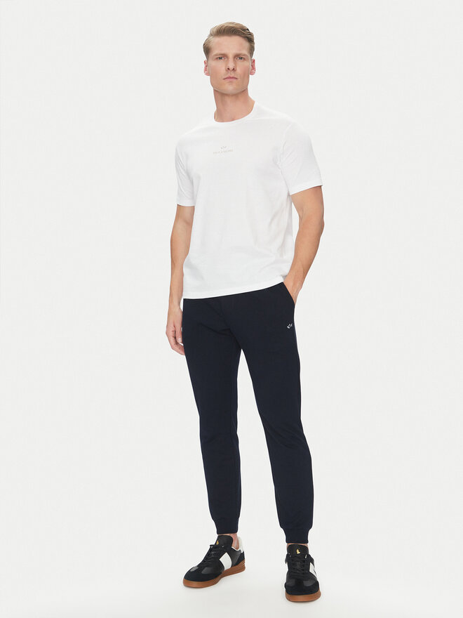 Paul&Shark Paul&Shark T-Shirt C0P1240 Weiß Regular Fit