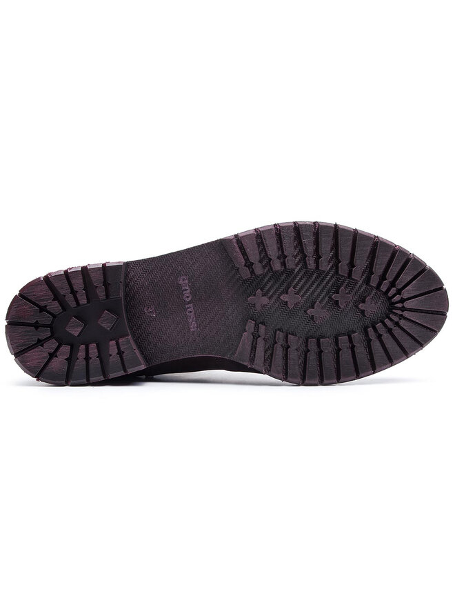 GINO ROSSI Klassische Stiefeletten Gino Rossi 802A-01 Dunkelrot