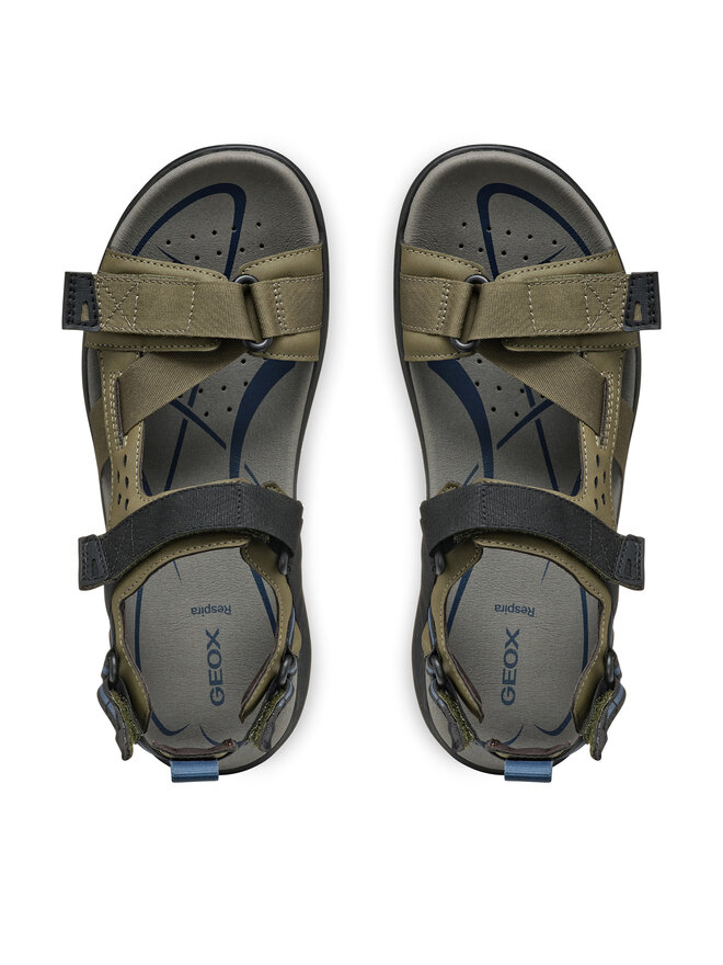 Geox Sandały Geox U Terreno + Grip U4550B 011EK C3009 Khaki