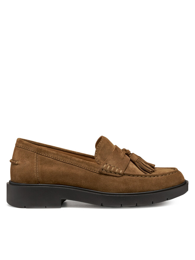 Geox Mokasíny Geox D Spherica Ec1 D26QRC 00022 C6372 Hnedá