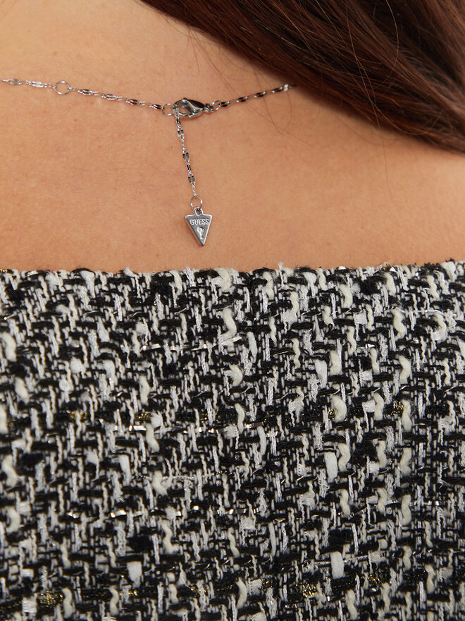 Guess Halskette Guess JUBN0464 3JW Silberfarben