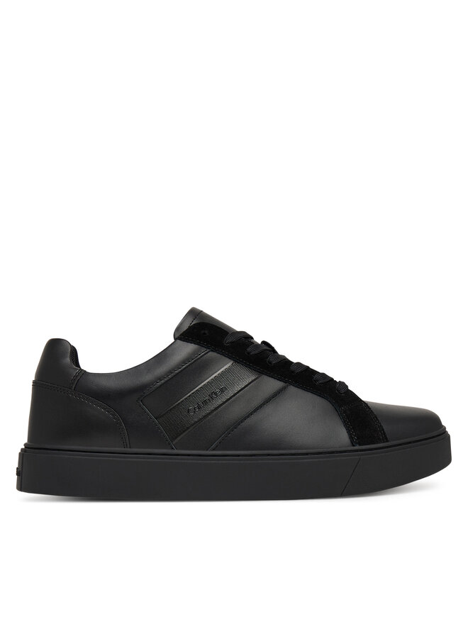 Calvin Klein Sneakers Calvin Klein Classic Cupsole Laceup Tape Lth2 YM0YM01448 Schwarz