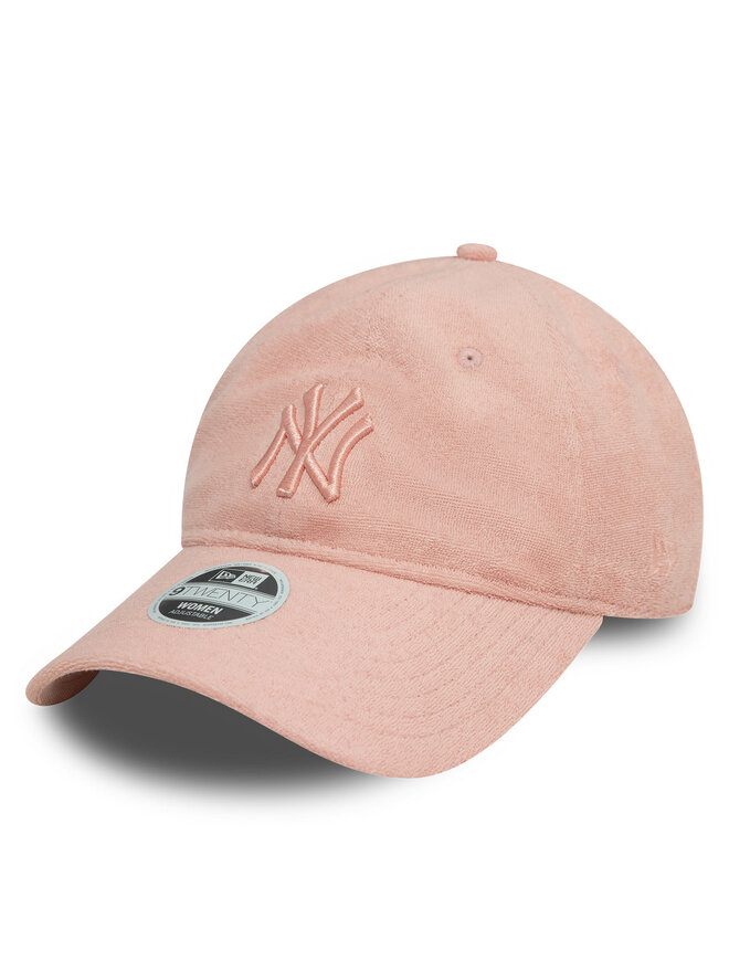 New Era Шапка с козирка New Era New York Yankees Towelling 9Twenty 60595347 Розов
