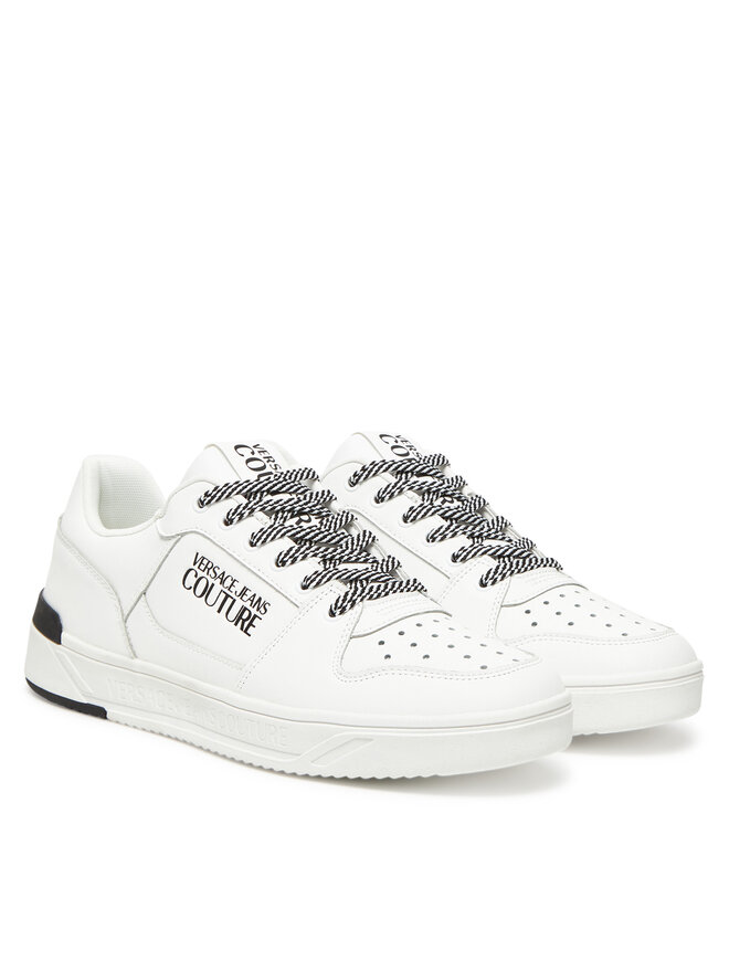 Versace Jeans Couture Sneakersy Versace Jeans Couture 78YA3SJ5 Biały