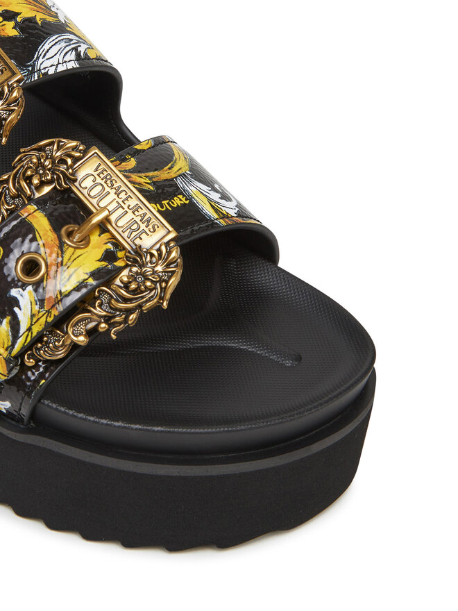 Versace Jeans Couture Papucs Versace Jeans Couture 78VA3SM1 Fekete
