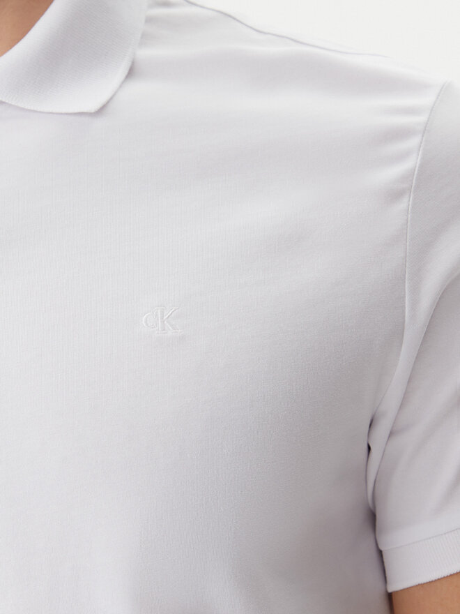 Calvin Klein Jeans Calvin Klein Jeans Polo marškinėliai LV040HM281 Balta Regular Fit