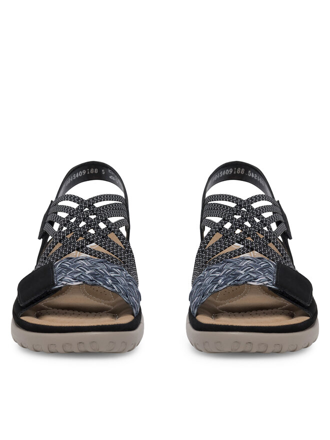 Rieker Sandalen Rieker 64889-00 Schwarz