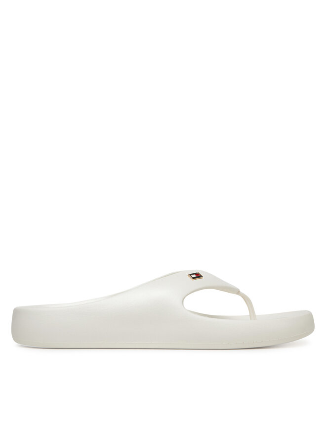 Tommy Hilfiger Джапанки Tommy Hilfiger Th Comfort Beach Sandal FW0FW08522 Бял