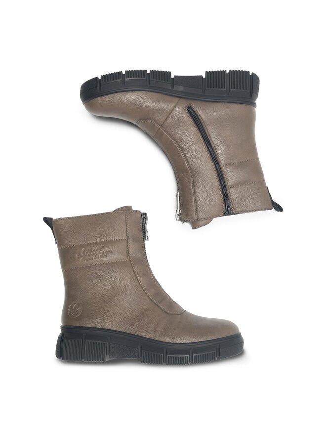 Rieker Botine Rieker X3452-24 Bej