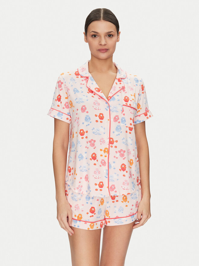 Kate Spade Kate Spade Pizsama KSI12736 Rózsaszín Regular Fit