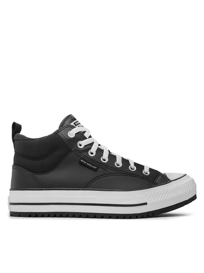 Black converse boots men's deals