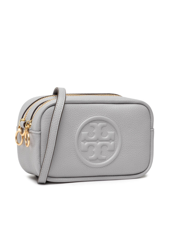 Handtasche Tory Burch Perry Bombe Mini Bag 55691 Grau eschuhe