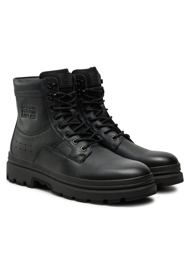G-Star Raw Kozaki G-Star Raw Arron Lace Mid M D25774 Czarny
