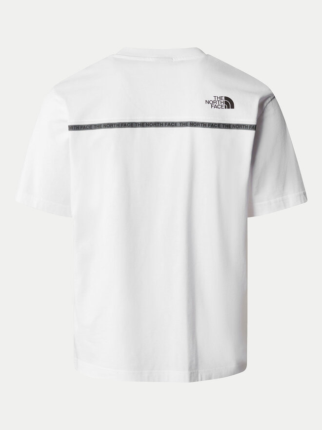 The North Face The North Face Marškinėliai Zumu NF0A87DD Balta Regular Fit