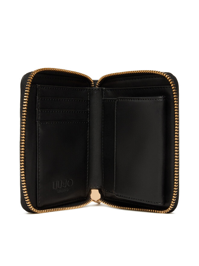 Liu Jo Cartera grande para mujer Liu Jo Ecs M Zip Around AF5156 E0027 Negro