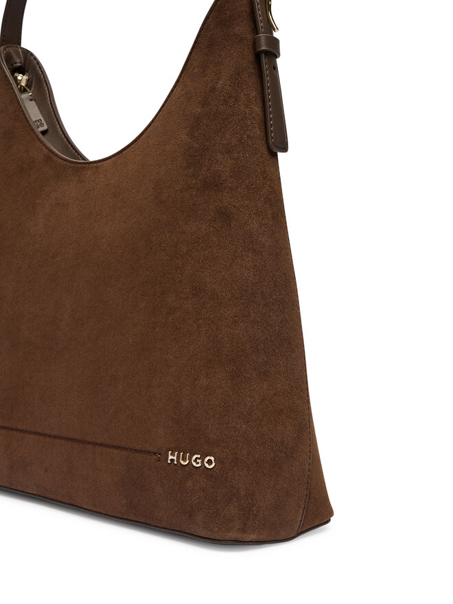 HUGO Handtasche HUGO Yorih 50574542 Dunkelbraun