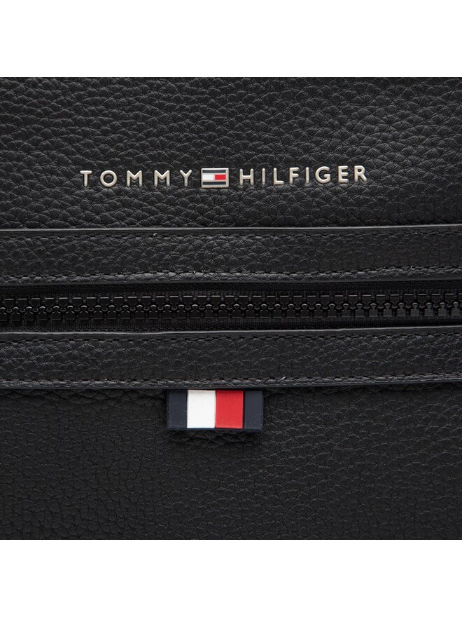 Tommy Hilfiger Umhängetasche Tommy Hilfiger Essential Pu Mini Crossover AM0AM09505 Schwarz