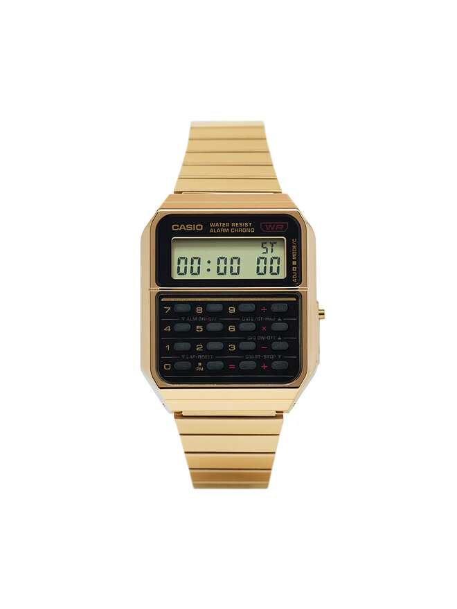 Casio Ceas Casio Vintage Edgy CA-500WEG-1AEF Auriu