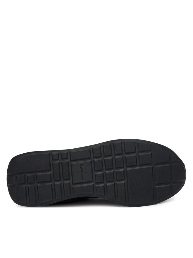 Calvin Klein Jeans Sneakers Calvin Klein Jeans Retro Runner Sock Laceup Mix YM0YM01414 Schwarz