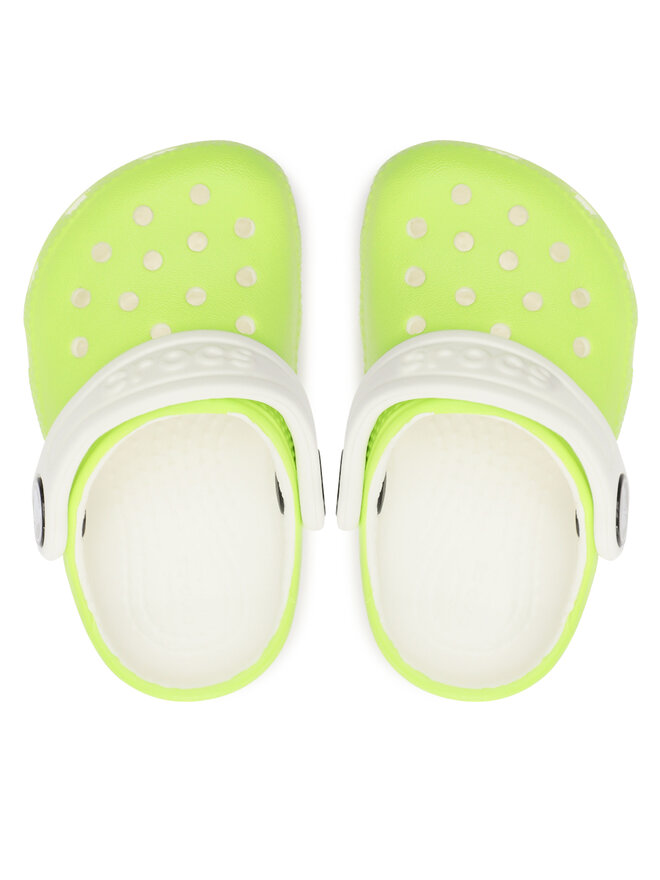 Crocs Klapki Crocs Crocs Classic Glow In The Dark Clog T 209161 Zielony