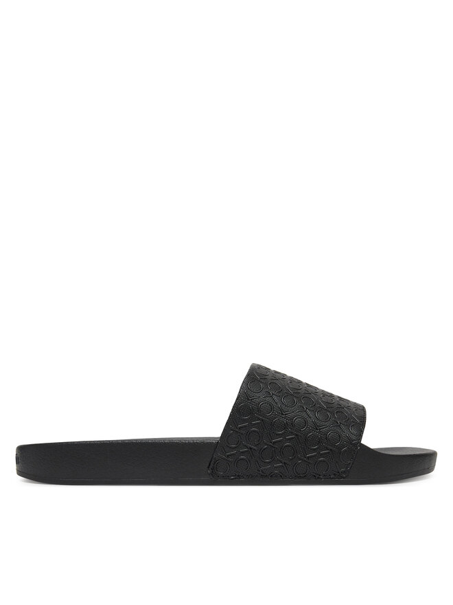 Calvin Klein Chanclas Calvin Klein Pool Slide Mono HM0HM01968 Negro