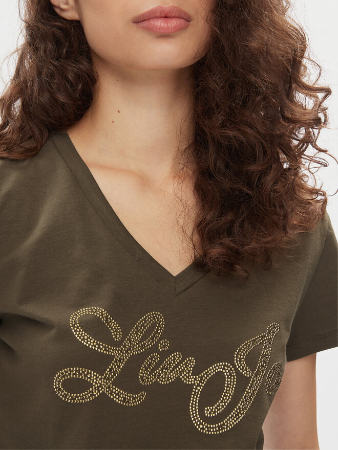 Liu Jo Liu Jo Camiseta MA4337 JS923 Caqui Regular Fit