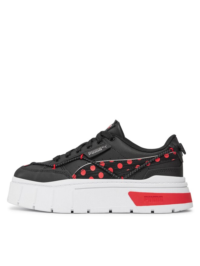 Puma Сникърси Puma Mayze Stack Miraculous Jr 393906 01 Черен