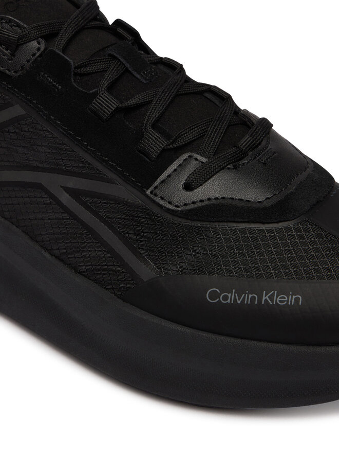 Calvin Klein Sneakers Calvin Klein Chunky Run Laceup Stripe Ny HM0HM02160 Schwarz
