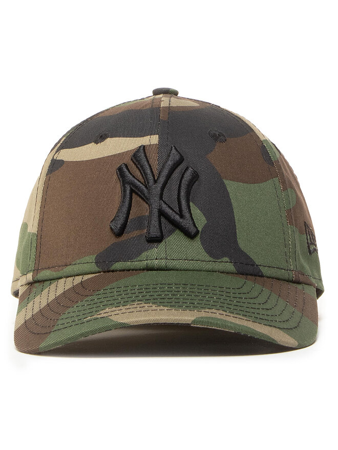 New Era Czapka z daszkiem New Era Kids League Essenti Youth 12053098 Zielony
