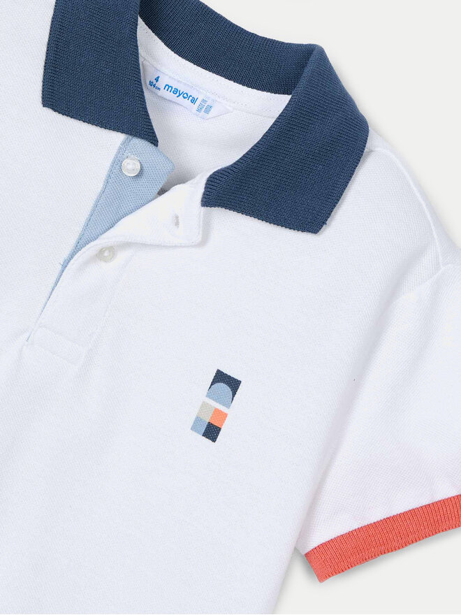 Mayoral Mayoral Poloshirt 3106 Weiß Regular Fit
