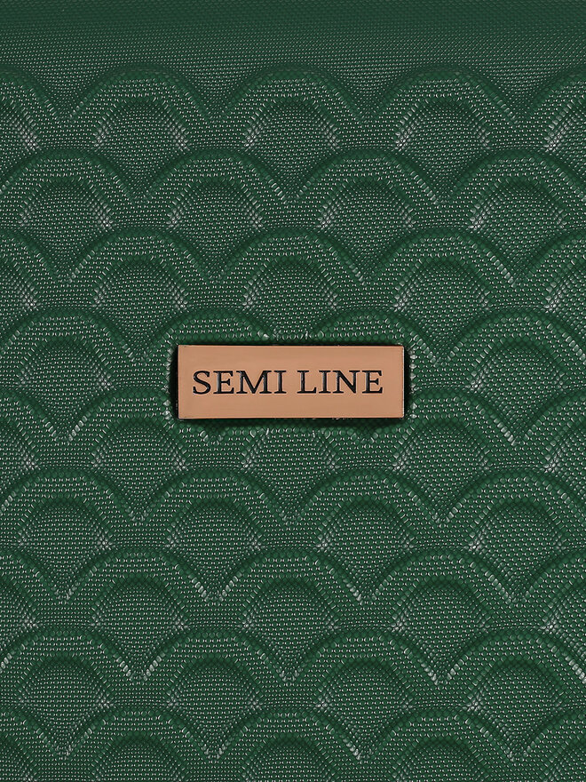 Semi Line Walizka duża Semi Line T5928-3 Khaki