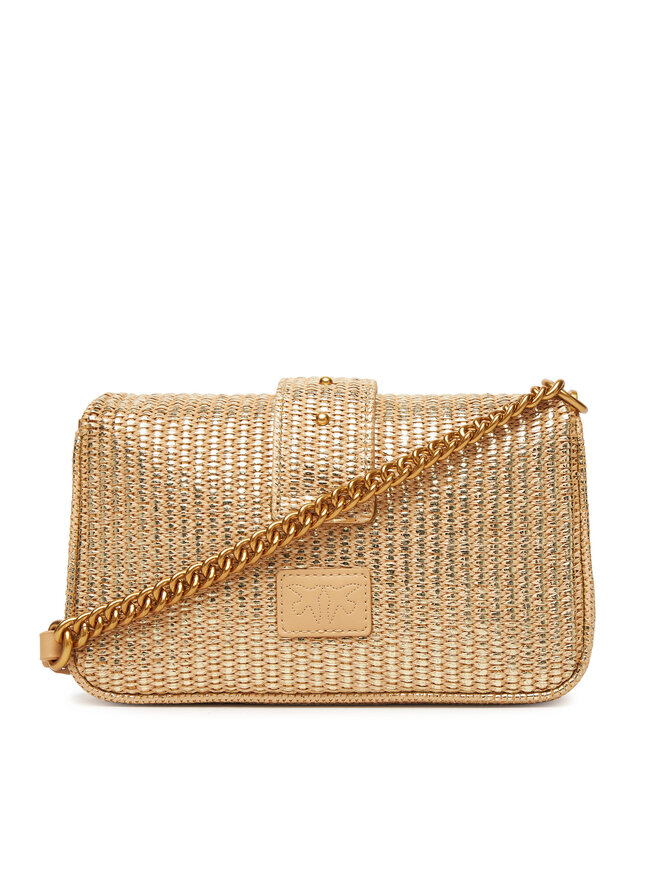 PINKO Сумка PINKO Love One Mini Slouchy Fl PE 25 PLTT 104340 A2CE Золотий
