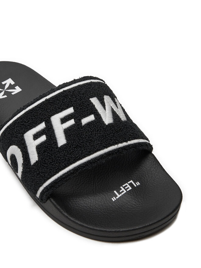 Off-White Şlapi Off-White OMIC001S22MAT0031001 Negru