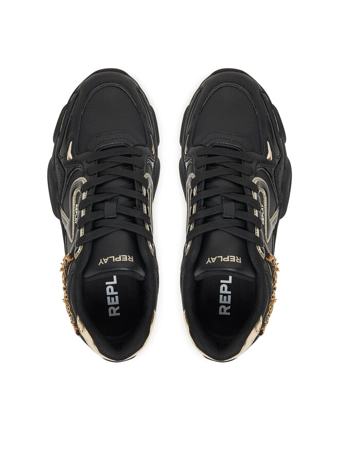 REPLAY Sneakersy REPLAY GWS9N .000.C0013L Černá