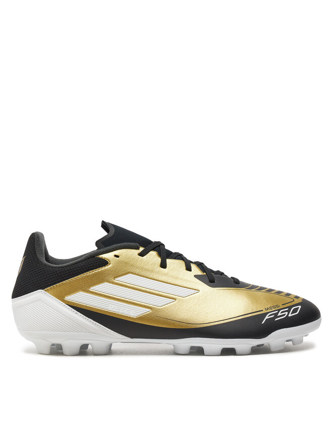 adidas Buty do piłki nożnej adidas F50 League 2G/3G Ag Messi JH9627 Beżowy