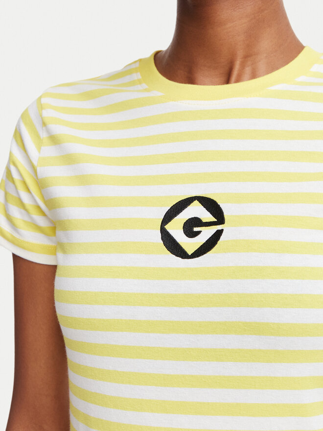 Guess Jeans Guess Jeans T-Shirt W6YI60 K6413 Gelb Regular Fit