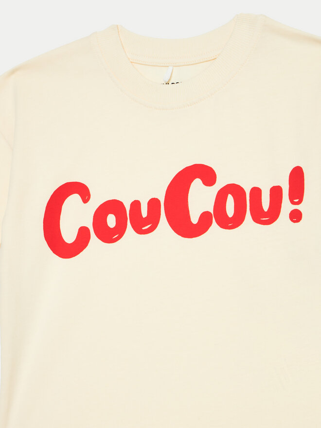 MINI RODINI Mini Rodini T-Shirt Coucou 2472012911 Εκρού Regular Fit