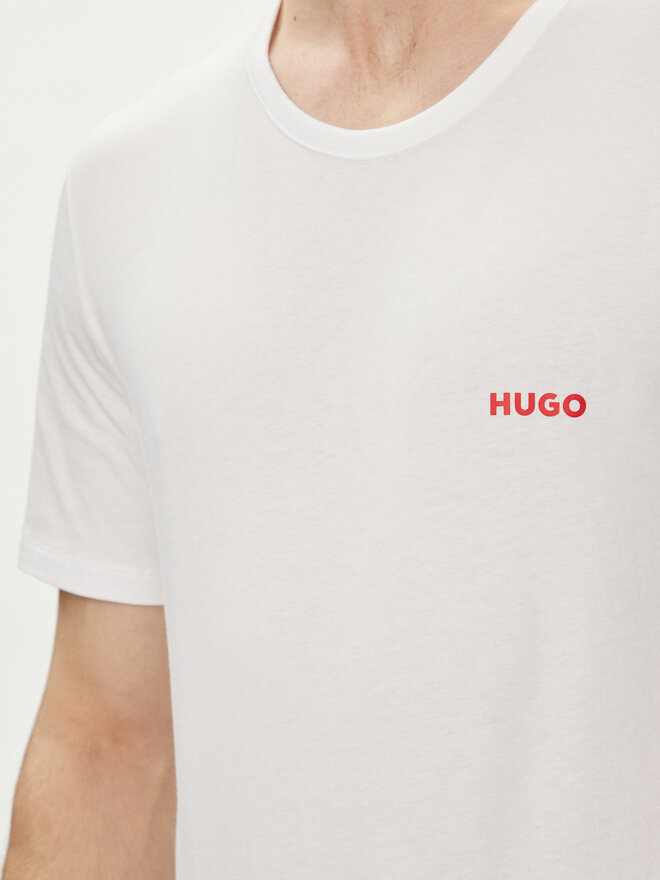 HUGO Hugo 3er-Set T-Shirts 50493972 Weiß Regular Fit