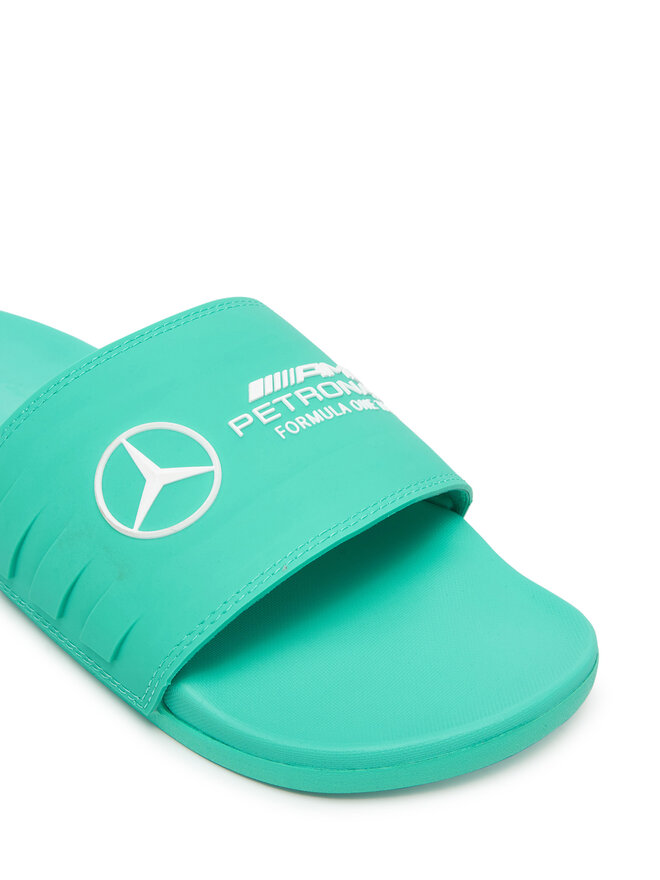 adidas Pantoletten adidas Mercedes - AMG Petronas Formula One Team adilette JR1071 Türkisfarben