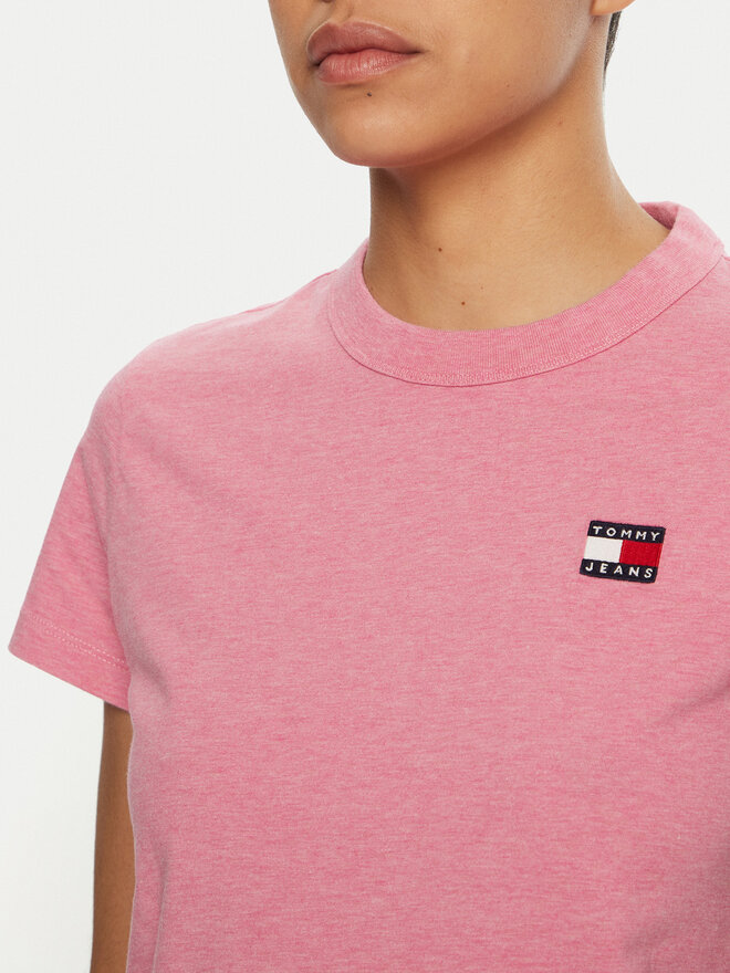 Tommy Jeans Tommy Jeans T-Shirt DW0DW20153 Ροζ Regular Fit