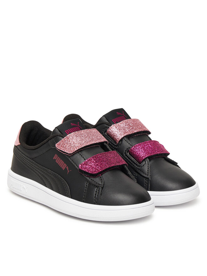 Puma Sneakers Puma Smash 3.0 L Glitter Velcro V Ps 395609 07 Schwarz