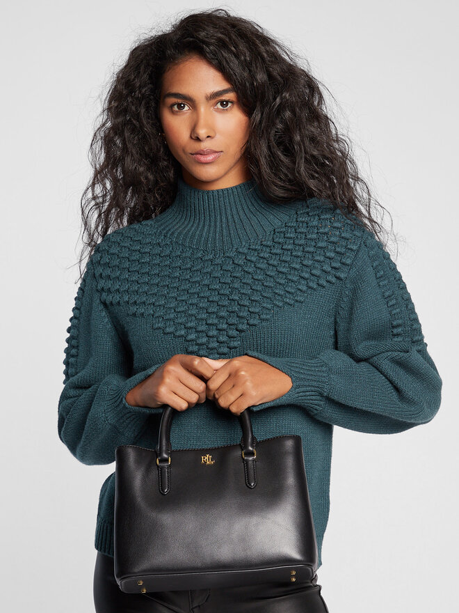 LAUREN RALPH LAUREN Kabelka Lauren Ralph Lauren Marcy 26 431876725004 Černá