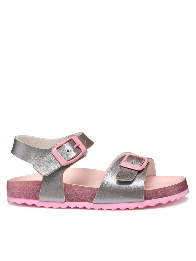 Geox Sandali Geox J Adriel J558MI 000NF C0566 M Srebrna