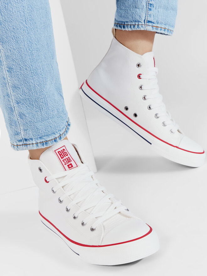 Big Star Shoes Scarpe da ginnastica Big Star Shoes JJ174071 Bianco