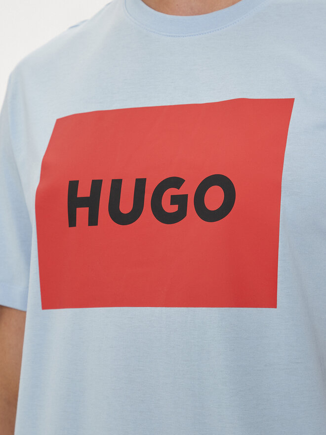 HUGO HUGO Camiseta Dulive222 50467952 Azul Regular Fit
