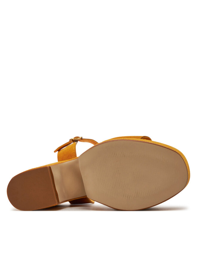 Guess Sandały Guess Clody FLJCLO SUE04 Żółty