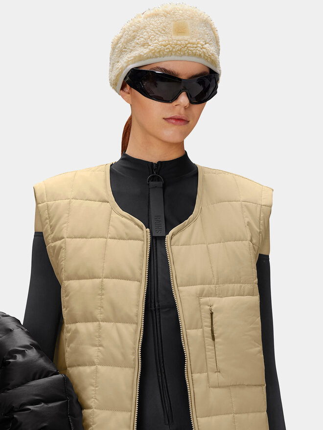 Rains Κορδέλα μαλλιών Rains Kofu Fleece Headband T1 20170 Μπεζ