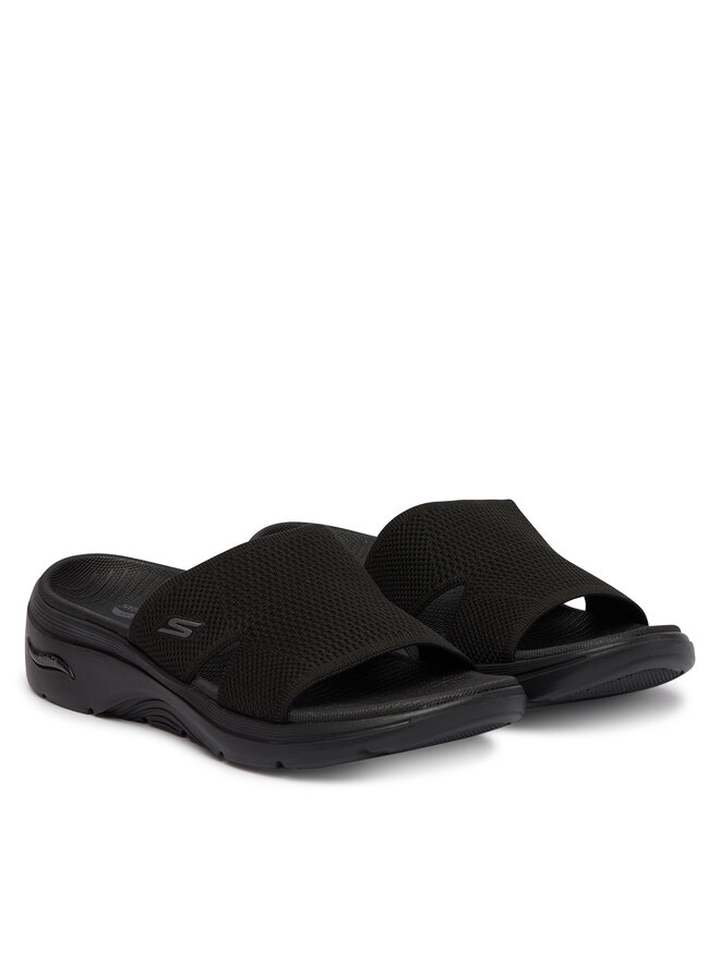 Skechers Pantoletten Skechers GO WALK Arch Fit 2.0 140865/BBK Schwarz