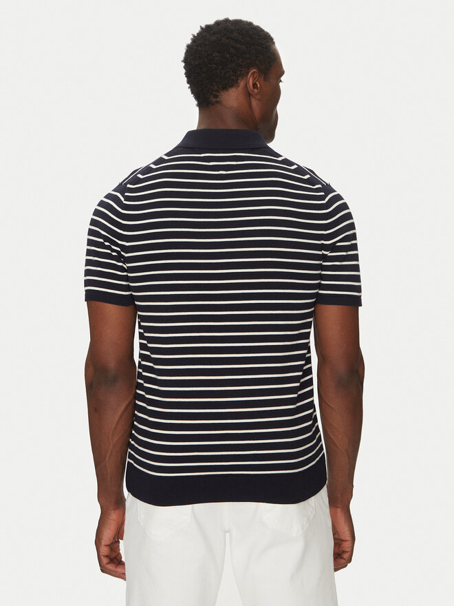 Tommy Hilfiger Tommy Hilfiger Polo marškinėliai Essential Cotton Knitted Polo MW0MW37396 Tamsiai mėlyna Regular Fit