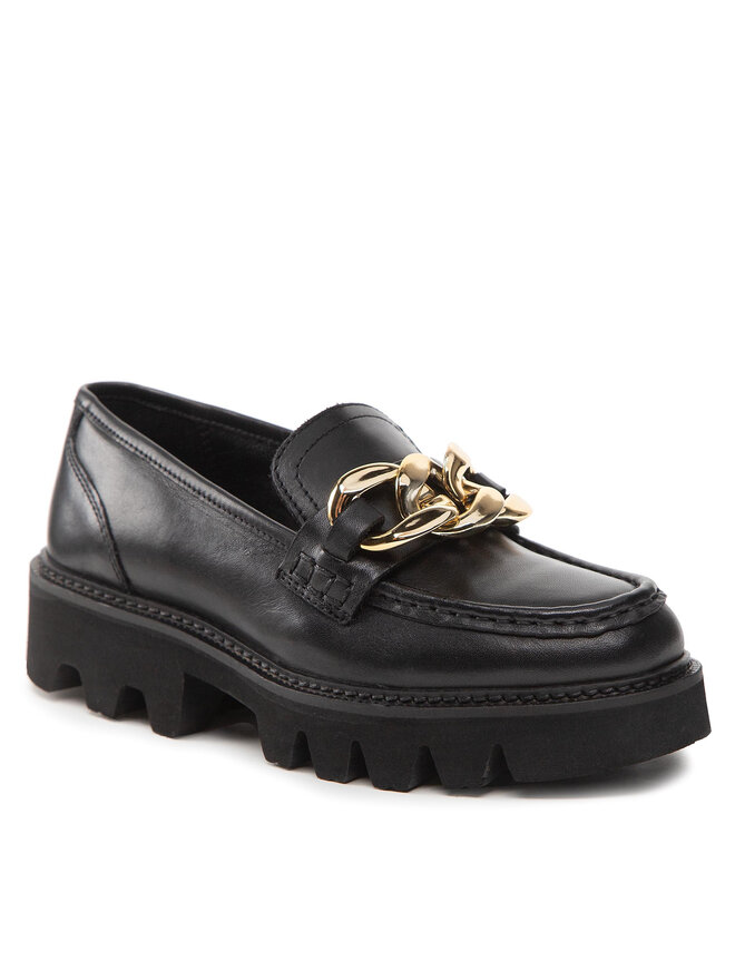 CAFèNOIR Loafersy CAFèNOIR C1XR1004 Czarny
